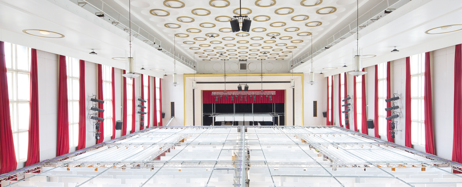 Waltham Forest Council Employees move into the Assembly Hall 